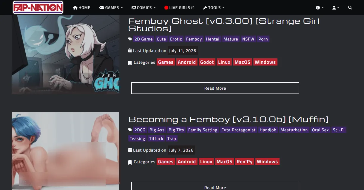 TPDBlog FemboyHentai FAP Nation