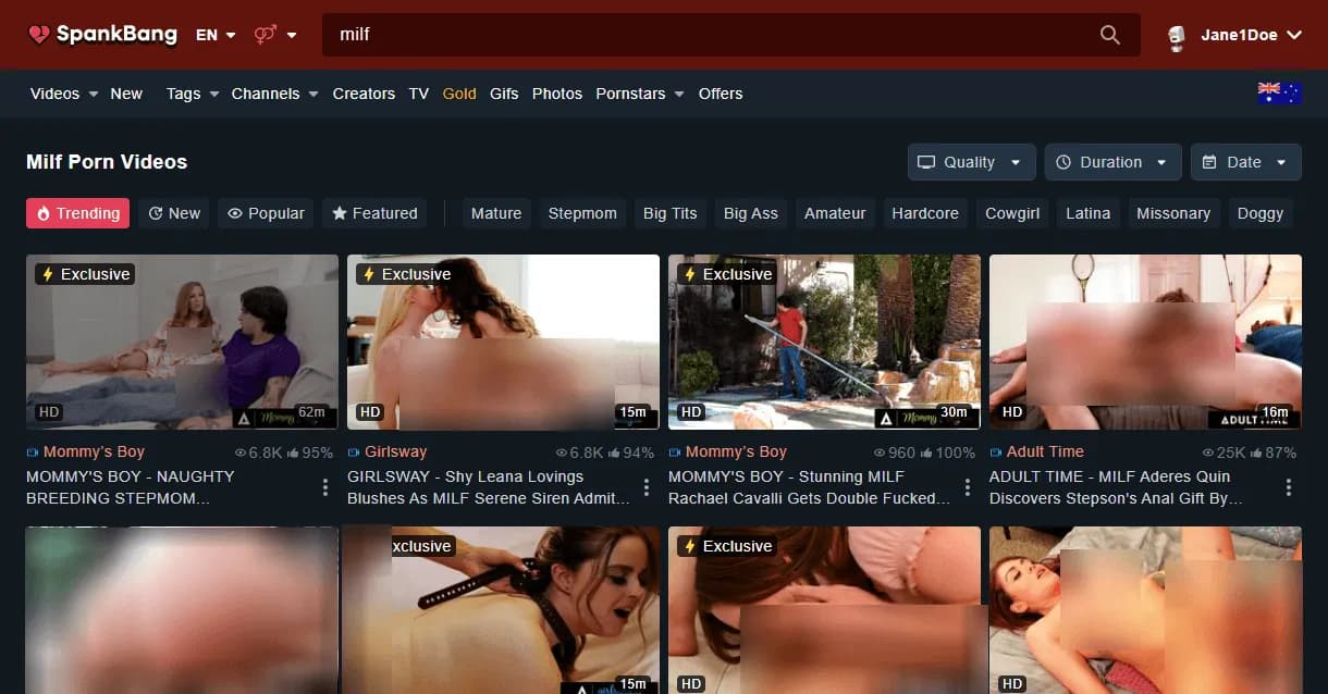 TPDBlog SpankBang MILF