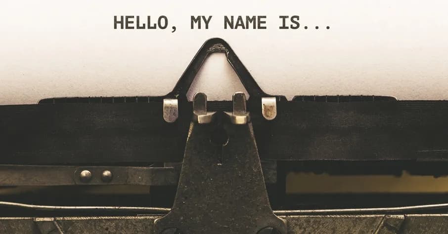 my name
