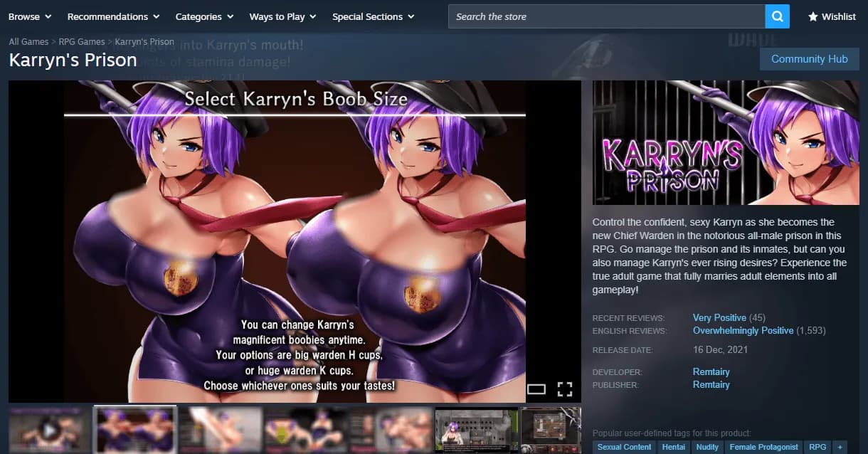 TPDBlog BestPornGames KarrynsPrison1