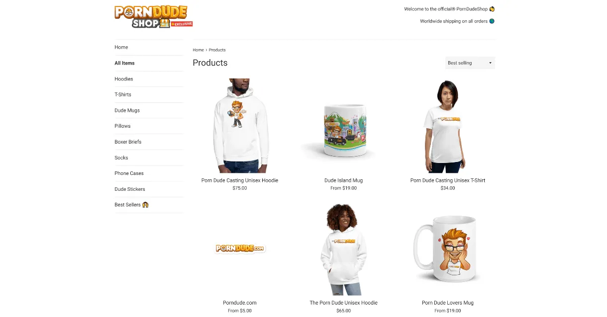 PornDudeShop4